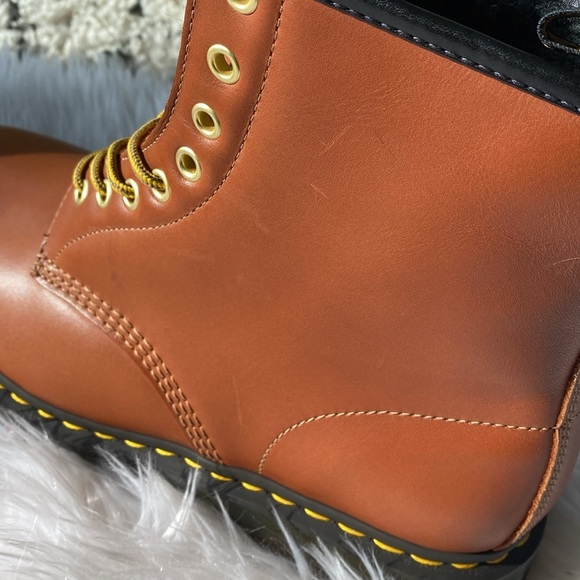 ❄️ DR MARTENS 1460 Wintergrip Leather Lace up boots in tan blizza… - Picture 13 of 17